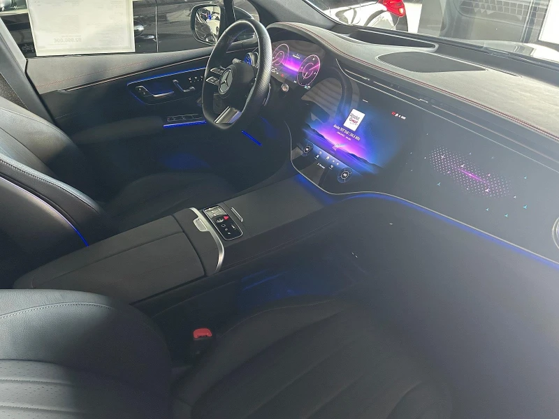Mercedes-Benz EQS 450 SUV/AMG/4-MATIC/HYPERSCREEN/BURM/PANO/HEAD UP/, снимка 10 - Автомобили и джипове - 52114445
