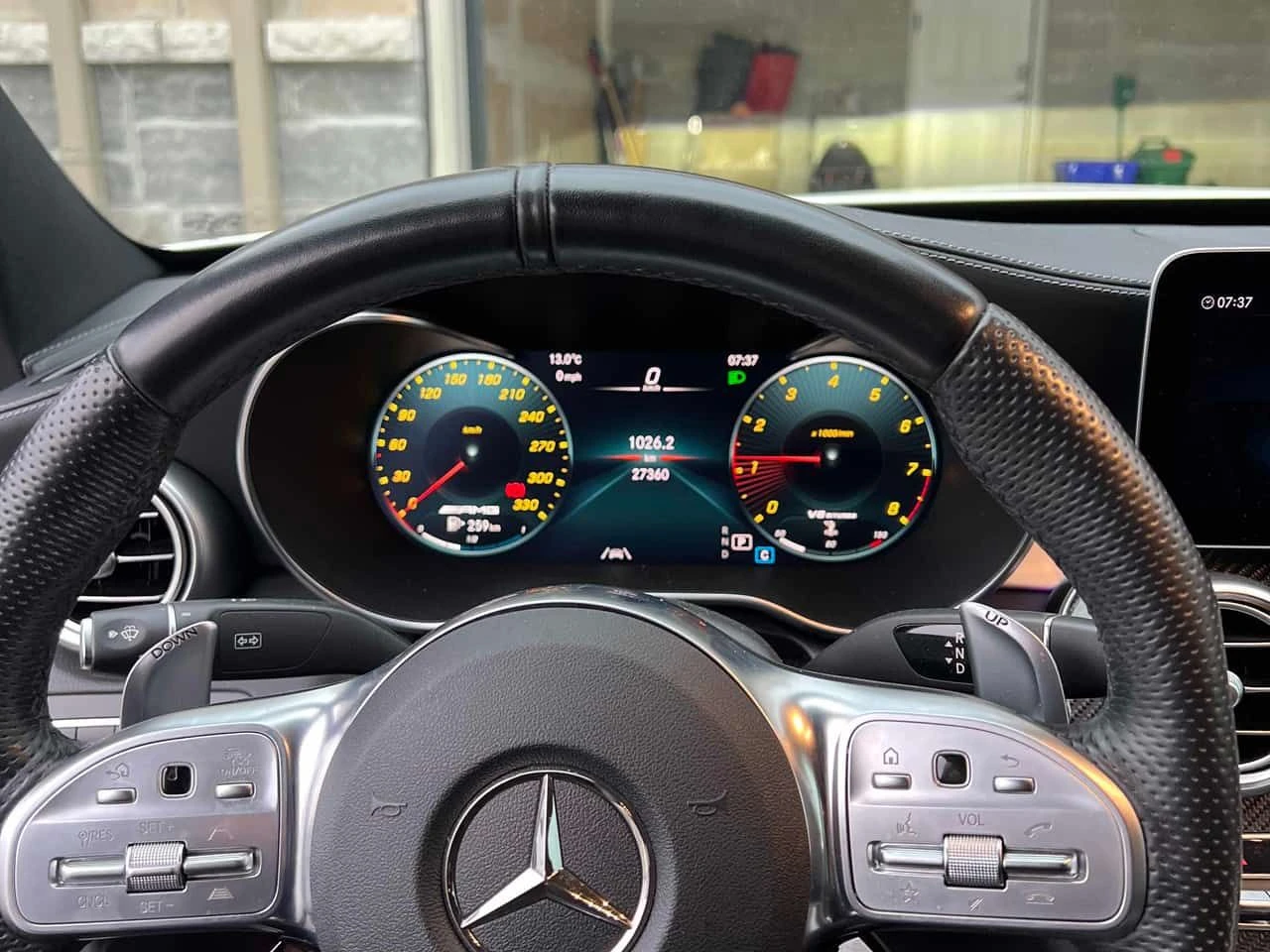 Mercedes-Benz C 63 AMG S | DISTRONIC | ОБДХУВАНЕ | BURMESTER | ГЕНЕРАЦИЯ , снимка 8 - Автомобили и джипове - 54479845