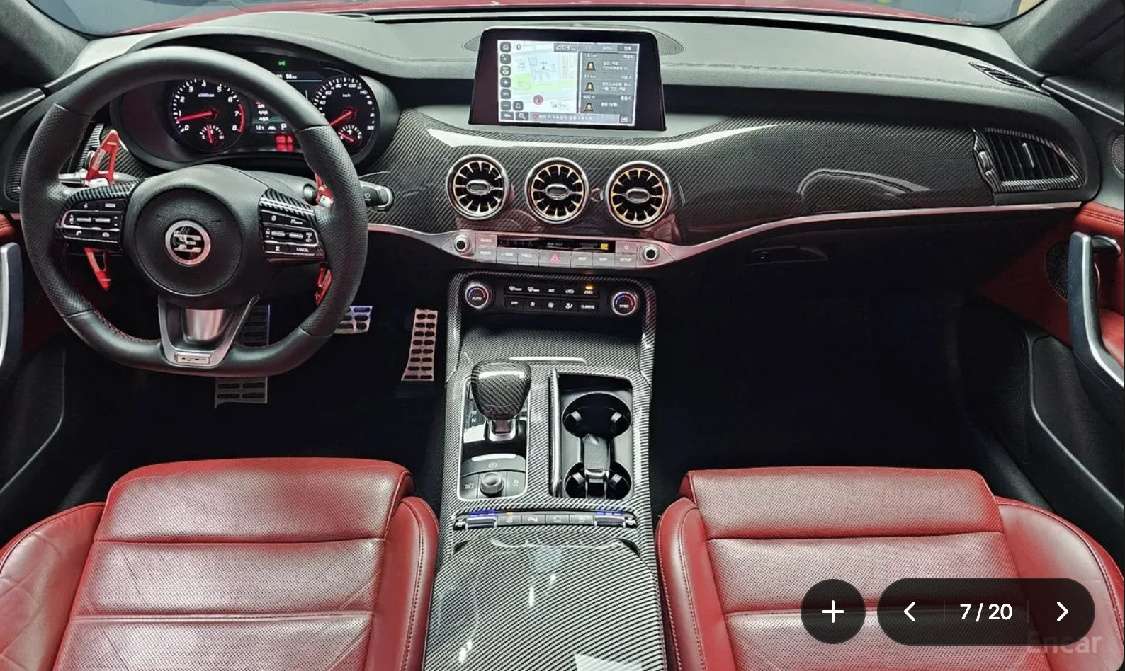 Kia Stinger GT* 3.3* TURBO* AWD* ОБДУХВАНЕ* LANE* ASSIST* ХЕДЪ, снимка 7 - Автомобили и джипове - 54512713