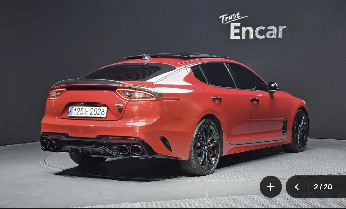 Kia Stinger GT* 3.3* TURBO* AWD* ОБДУХВАНЕ* LANE* ASSIST* ХЕДЪ, снимка 2 - Автомобили и джипове - 54512713