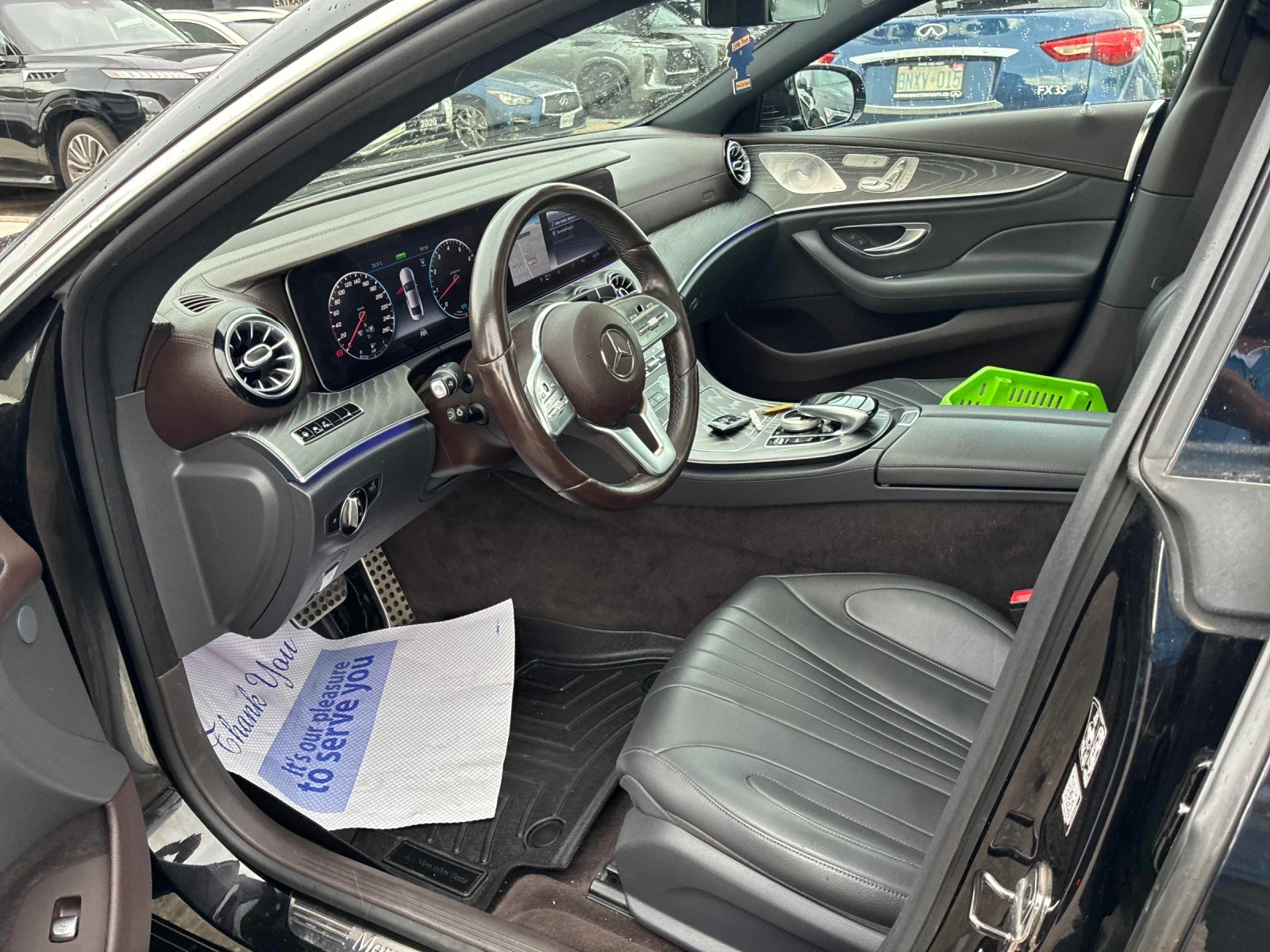 Mercedes-Benz CLS 450 ДОСТРОНИК * ПОДГРЕВ * ПАНОРАМА * 360 * BURMESTER, снимка 6 - Автомобили и джипове - 54901246