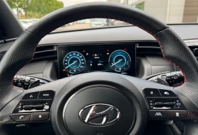Обява за продажба на Hyundai Tucson 1.6/PHEV/N-LINE/265HP/4WD/AHK/AMBI/KLESS/423f ~61 399 лв. - изображение 8