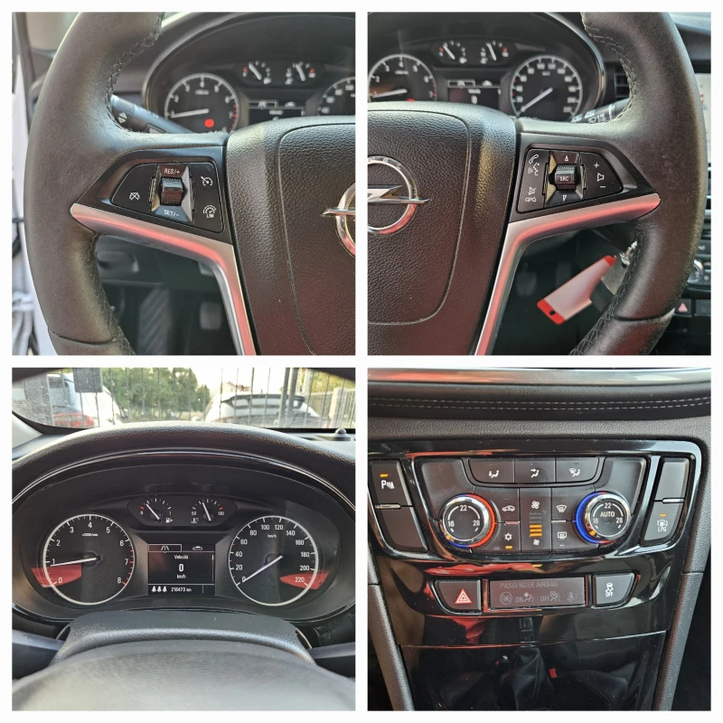 Opel Mokka 1.4 Бензин-газ, 6-ск, Камера, Cosmo!, снимка 11 - Автомобили и джипове - 47305197