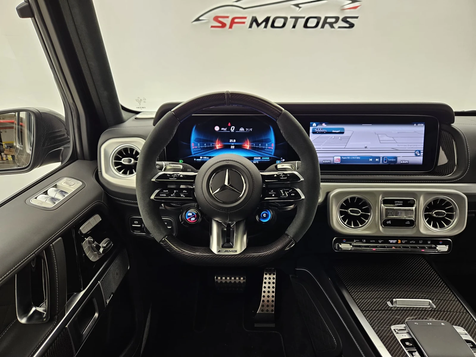Mercedes-Benz G 63 AMG A22/FULL CARBON/TV | Mobile.bg   11