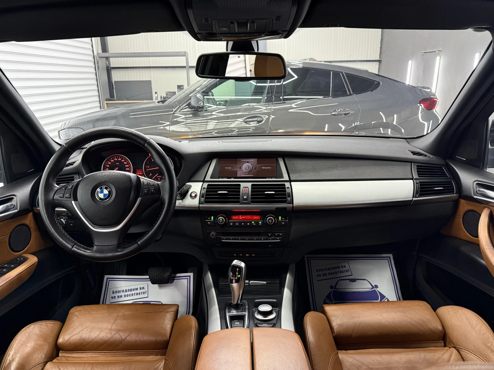 BMW X5 3.0D HEAD UP RECARO SPORT PACK, снимка 6 - Автомобили и джипове - 54107085