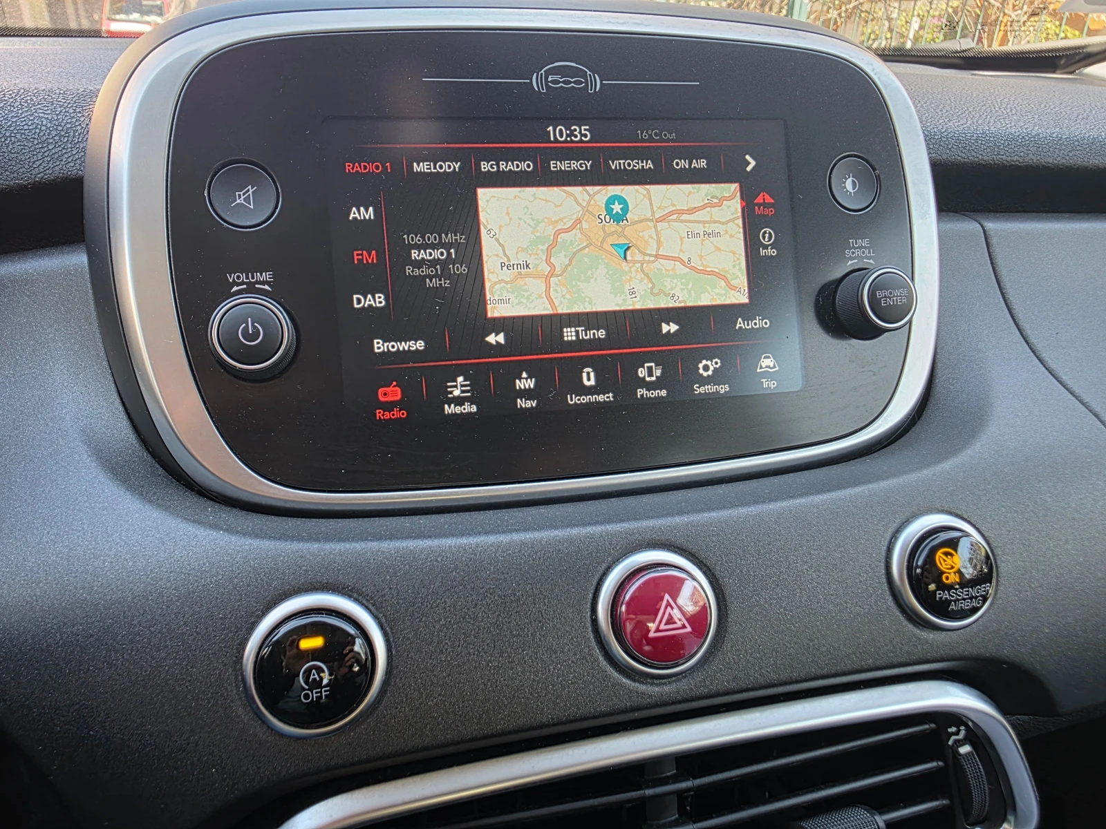 Fiat 500X, снимка 9 - Автомобили и джипове - 54347275