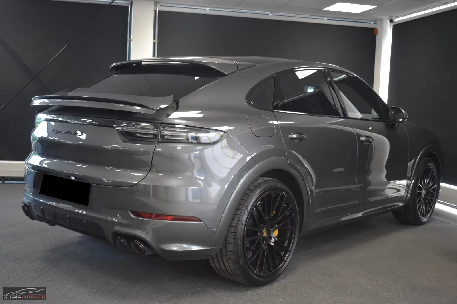 Porsche Cayenne TURBO-S-E/680HP/COUPE/360/TECHART/PANO/484z, снимка 4 - Автомобили и джипове - 54885453