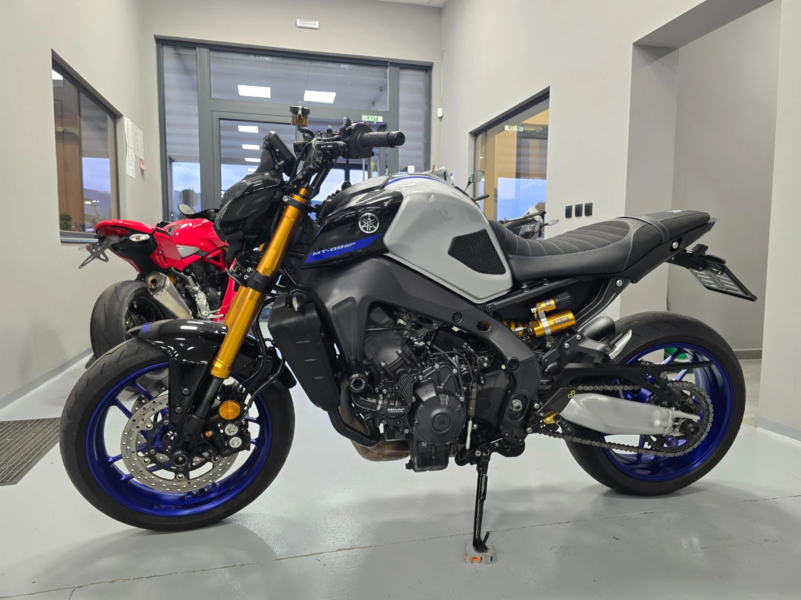 Yamaha Mt-09 SP, ABS-TCS, кат. А2-35kw, 12.2022г., снимка 6 - Мотоциклети и мототехника - 54131078