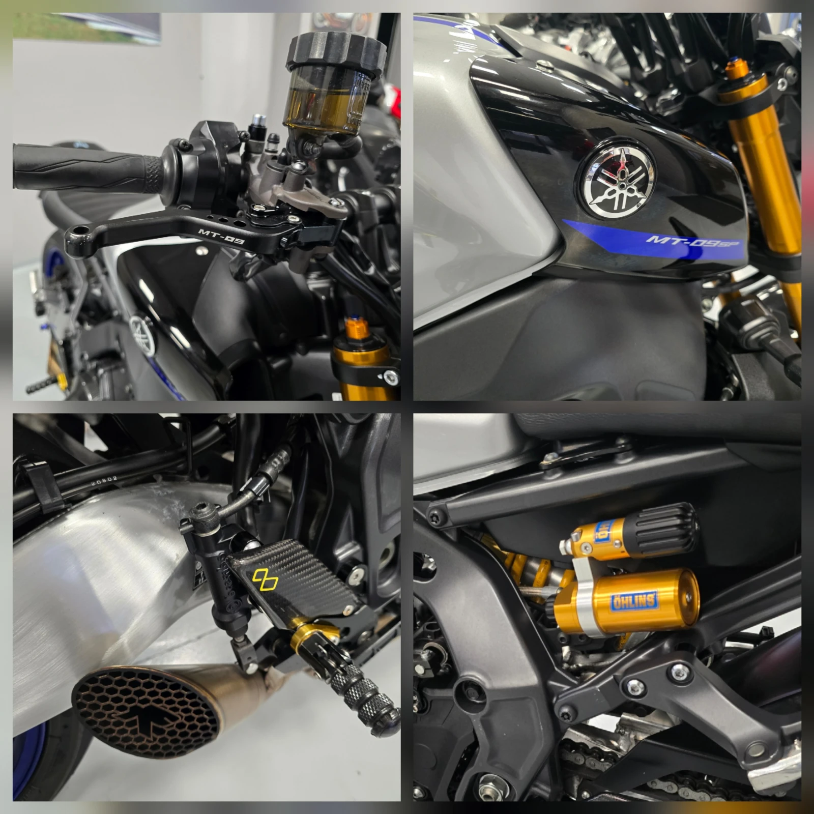Yamaha Mt-09 SP, ABS-TCS, кат. А2-35kw, 12.2022г., снимка 11 - Мотоциклети и мототехника - 54131078