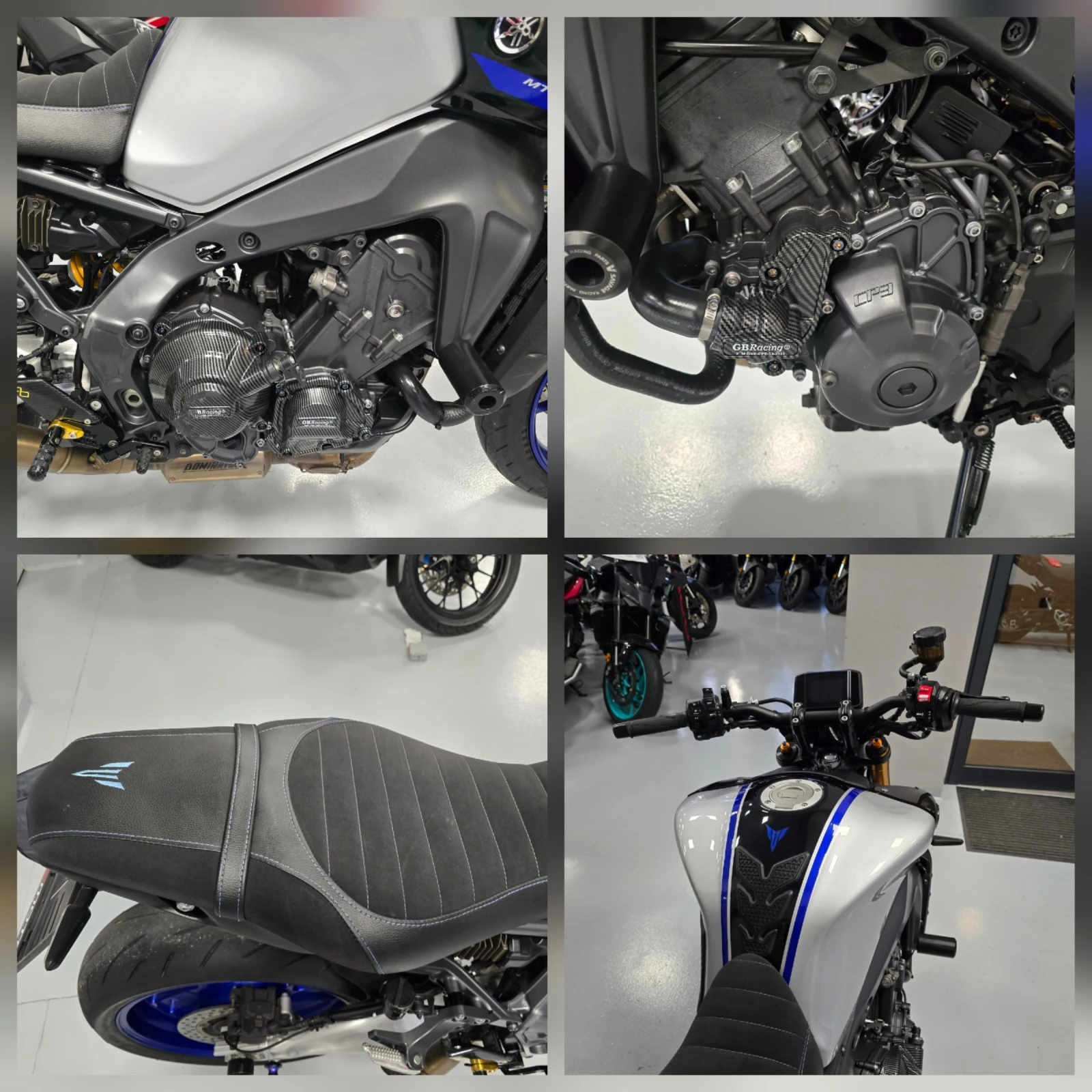 Yamaha Mt-09 SP, ABS-TCS, кат. А2-35kw, 12.2022г., снимка 12 - Мотоциклети и мототехника - 54131078