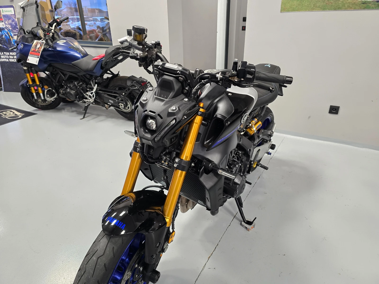 Yamaha Mt-09 SP, ABS-TCS, кат. А2-35kw, 12.2022г., снимка 8 - Мотоциклети и мототехника - 54131078