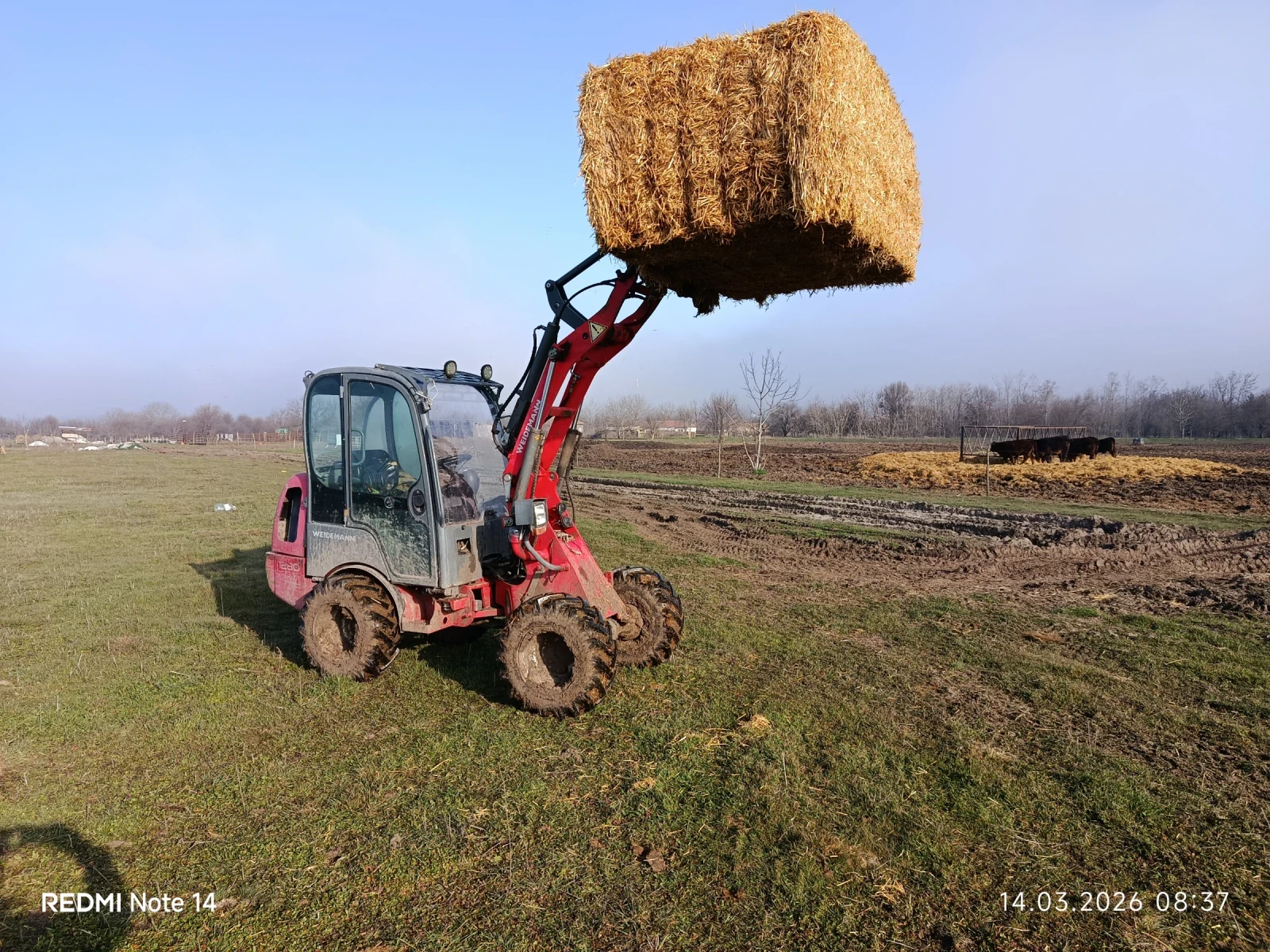 Телескопичен товарач Weidemann 1280