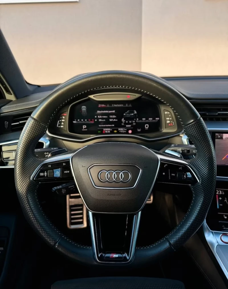 Audi S6 3.0TDI/QUATTRO/344HP/CAM/NAVI/MATRIX-LED/B&O/798f, снимка 10 - Автомобили и джипове - 51832053