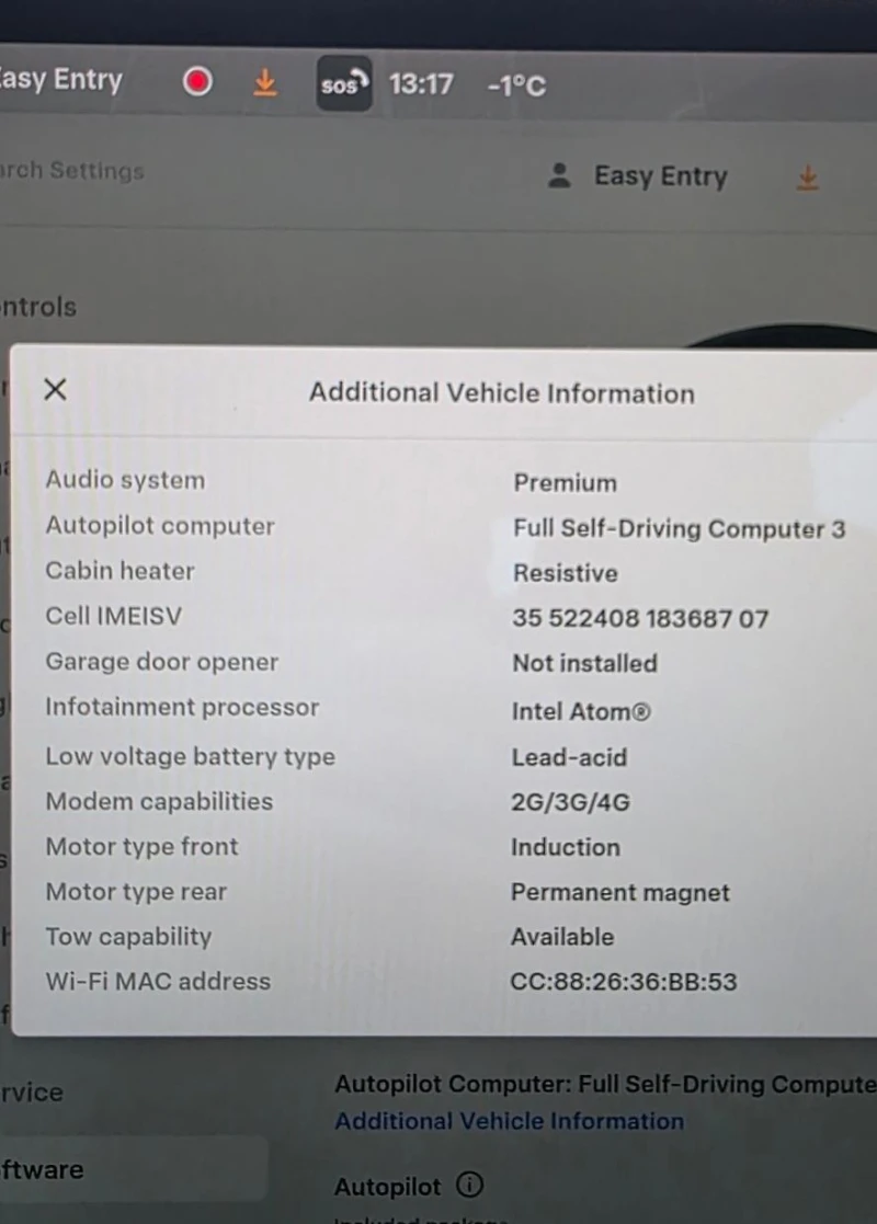 Tesla Model 3  4х4 Европейска Long Range, снимка 17 - Автомобили и джипове - 53422648