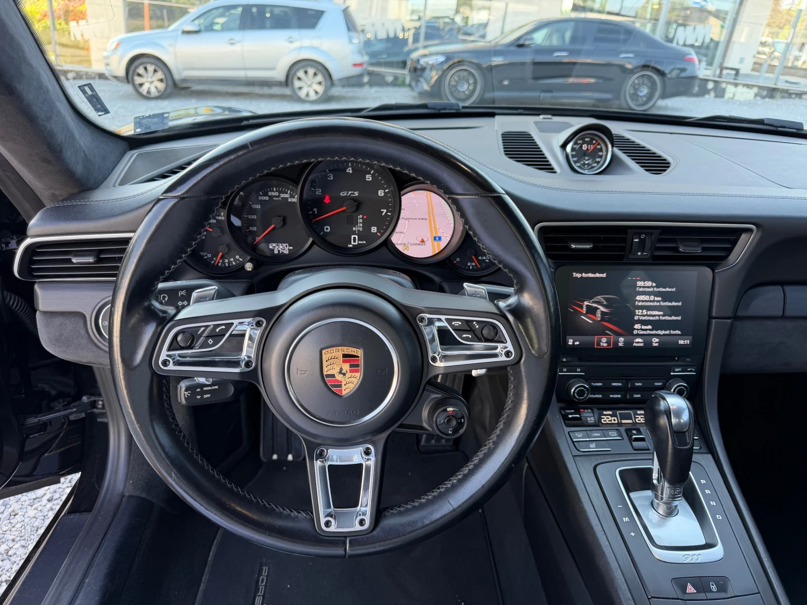 Porsche 911 4GTS LIFT Chrono Alcantara Central Lock Швейцария, снимка 9 - Автомобили и джипове - 55537628
