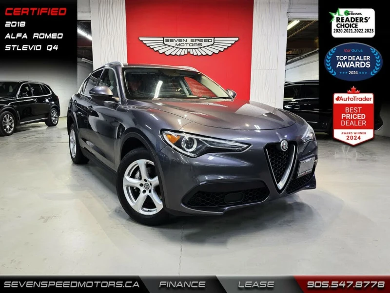 Alfa Romeo Stelvio DISTRONIC* МЪРТВА ТОЧКА* ПОДГРЕВ* КЕЙЛЕС* КАМЕРА