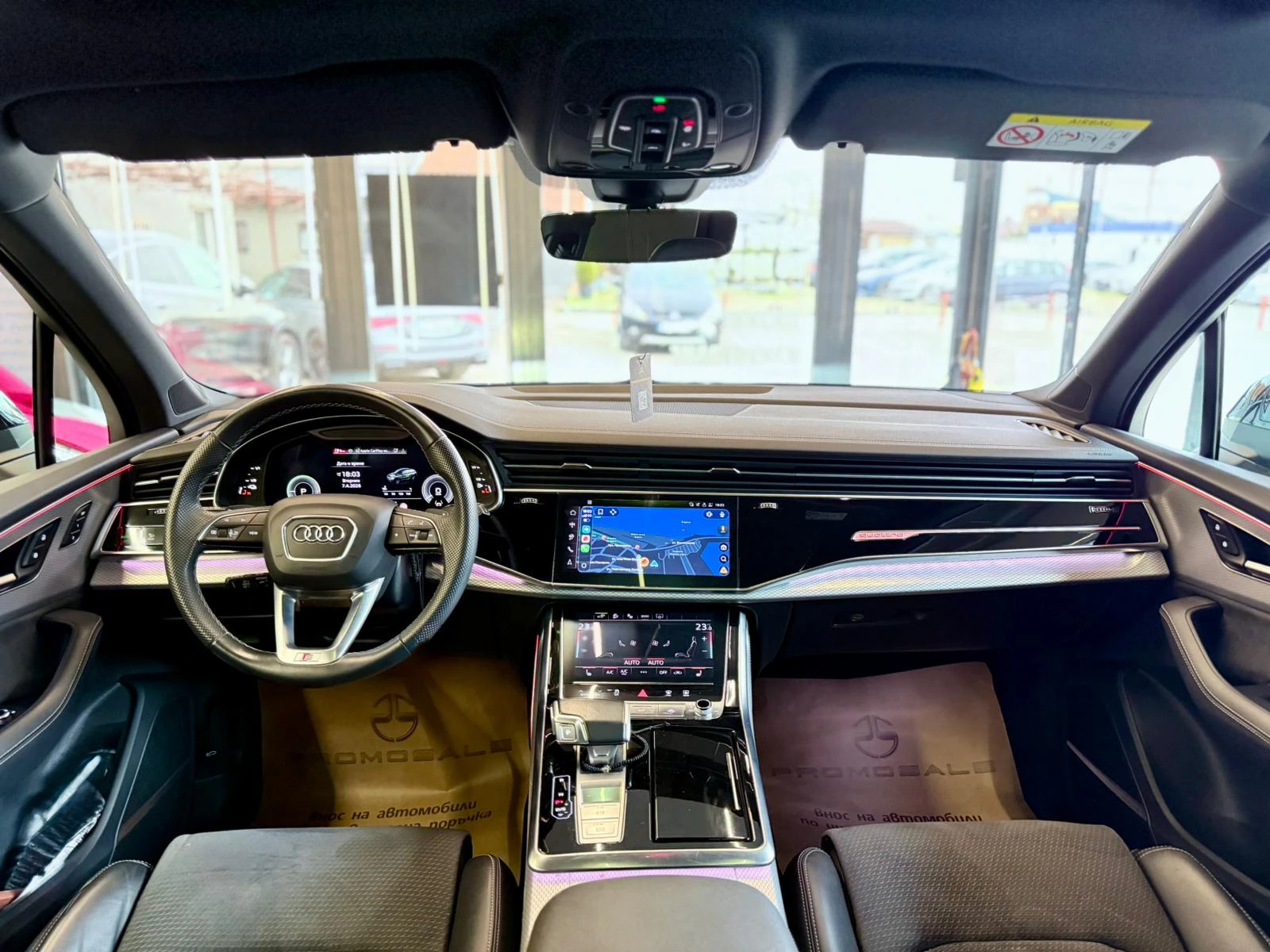 Audi Q7 60 TFSI - E* S-Line* B&O* Pano* Лизинг , снимка 9 - Автомобили и джипове - 54127104