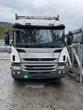 Scania P P 410 - Специализиран транспорт, Фургон с Борд! , снимка 1