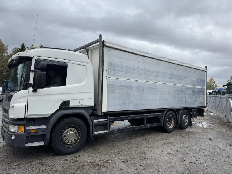 Scania P P 410 - Специализиран транспорт, Фургон с Борд! , снимка 2 - Камиони - 52005865