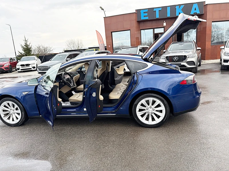 Tesla Model S LED-BIXENON-NAVI-KAMERA-DISTRONIK-Цена с ДДС!!!, снимка 14 - Автомобили и джипове - 49702777