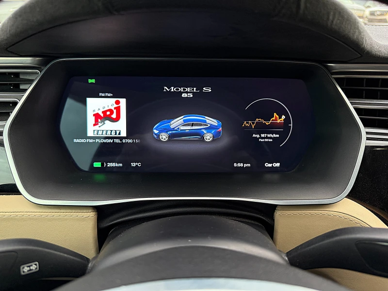Tesla Model S LED-BIXENON-NAVI-KAMERA-DISTRONIK-Цена с ДДС!!!, снимка 10 - Автомобили и джипове - 49702777