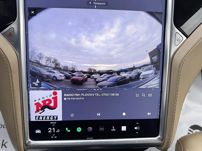 Tesla Model S LED-BIXENON-NAVI-KAMERA-DISTRONIK-Цена с ДДС!!!, снимка 13 - Автомобили и джипове - 49702777