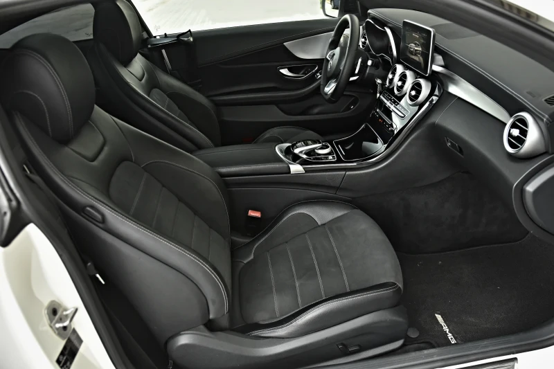Mercedes-Benz C 220 AMG* 9G-tronic* Panorama* ILS, снимка 8 - Автомобили и джипове - 52568010