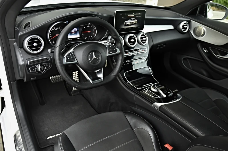 Mercedes-Benz C 220 AMG* 9G-tronic* Panorama* ILS, снимка 12 - Автомобили и джипове - 52568010