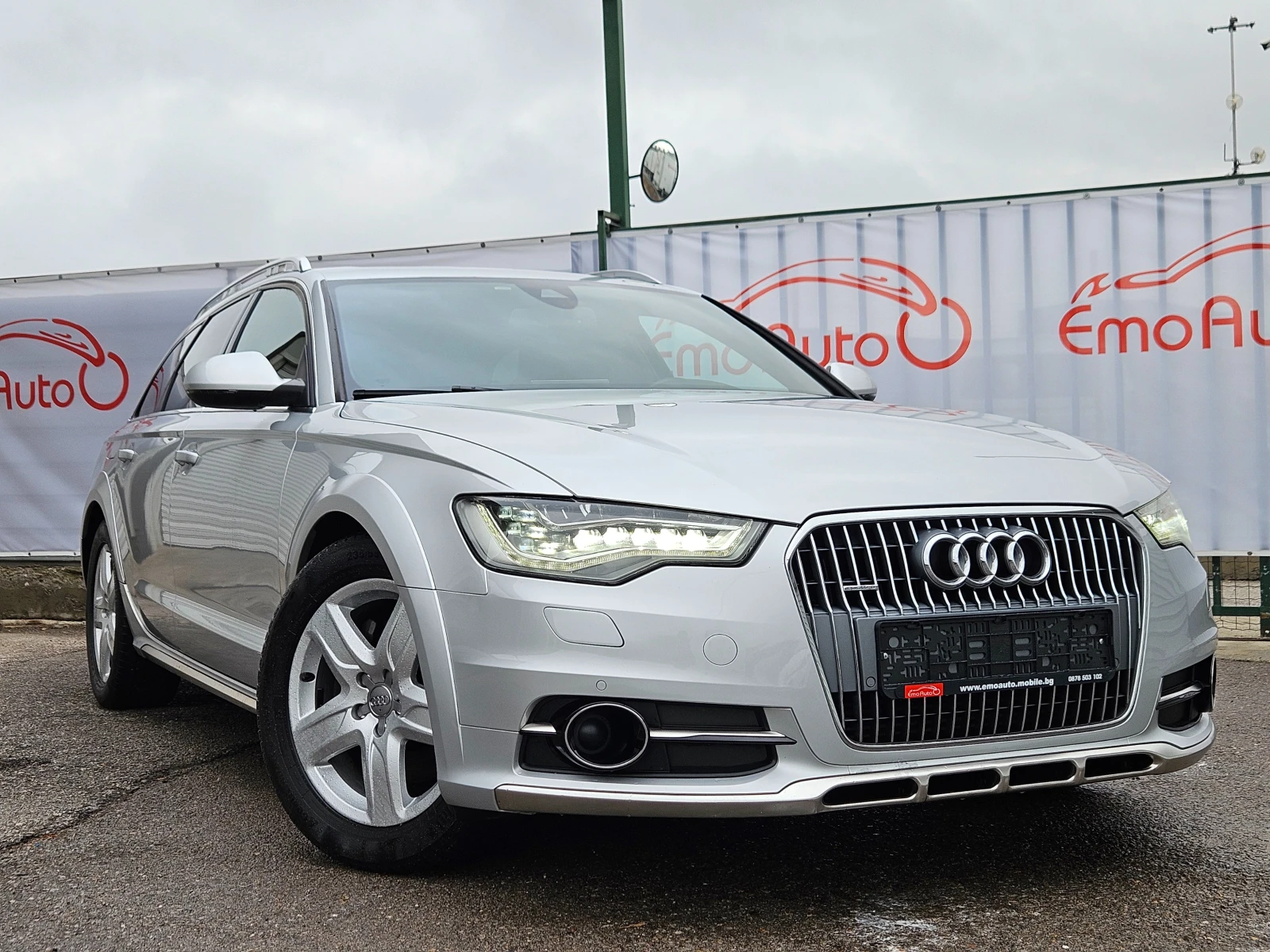 Audi A6 Allroad 3.0D/ПАНОРАМА/ТЕГЛИЧ/ДИСТРОНИК/NAVI/LED/КОЖА/ТОП - [1] 