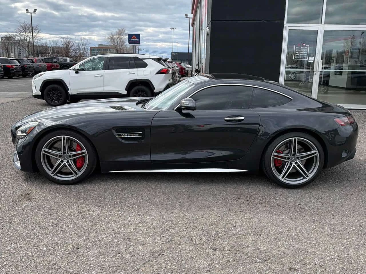 Mercedes-Benz AMG GT C V8 BITURBO| CARBON| 360| CARFAX| , снимка 2 - Автомобили и джипове - 54537790