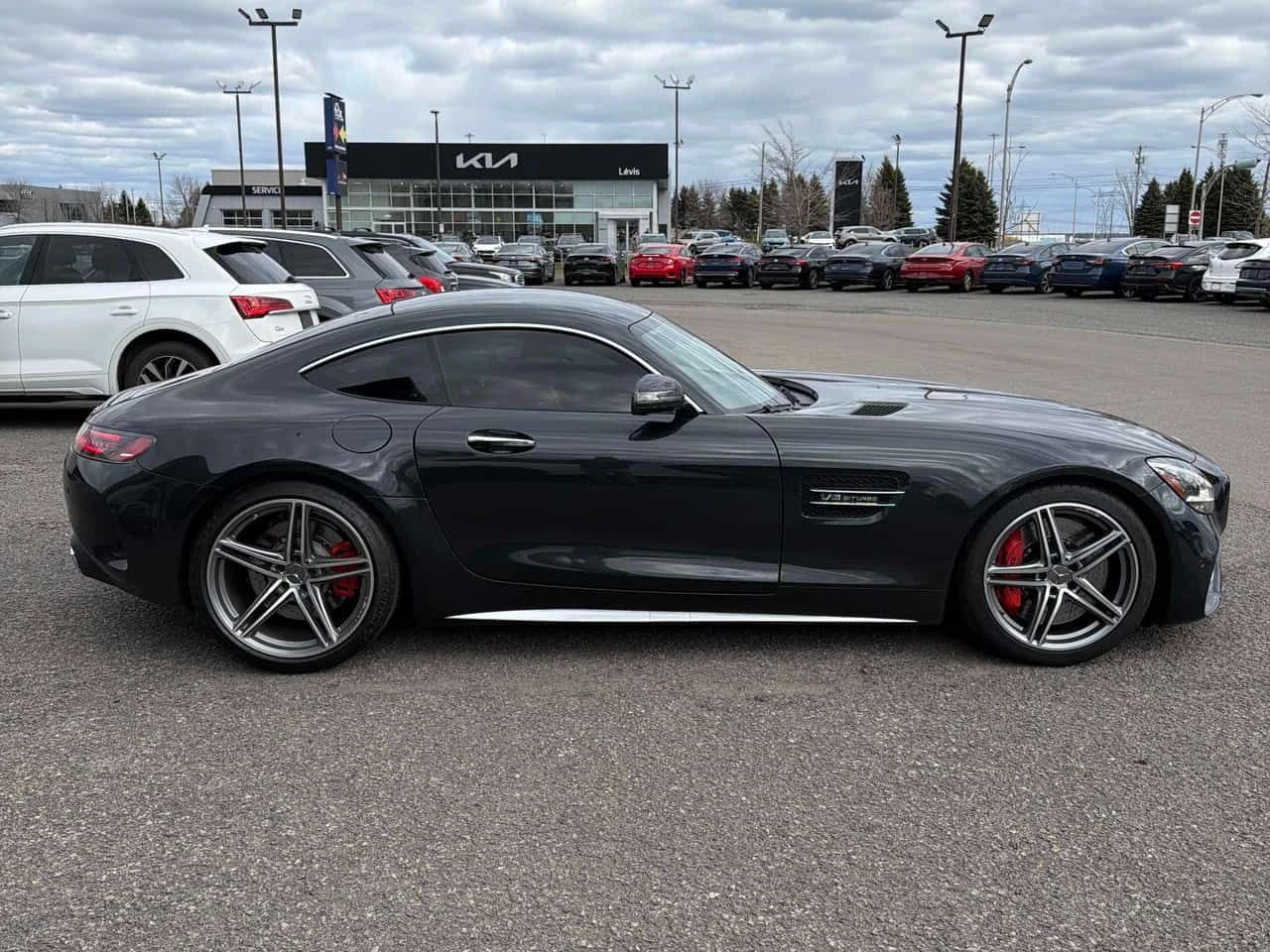 Mercedes-Benz AMG GT C V8 BITURBO| CARBON| 360| CARFAX| , снимка 3 - Автомобили и джипове - 54537790