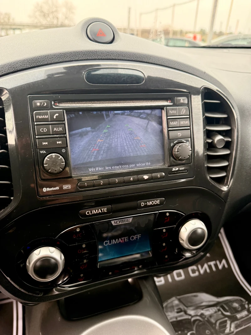 Nissan Juke 1.6* Нов внос* Камера* Подгреви* Кожа* Бартер* Топ, снимка 17 - Автомобили и джипове - 52656206