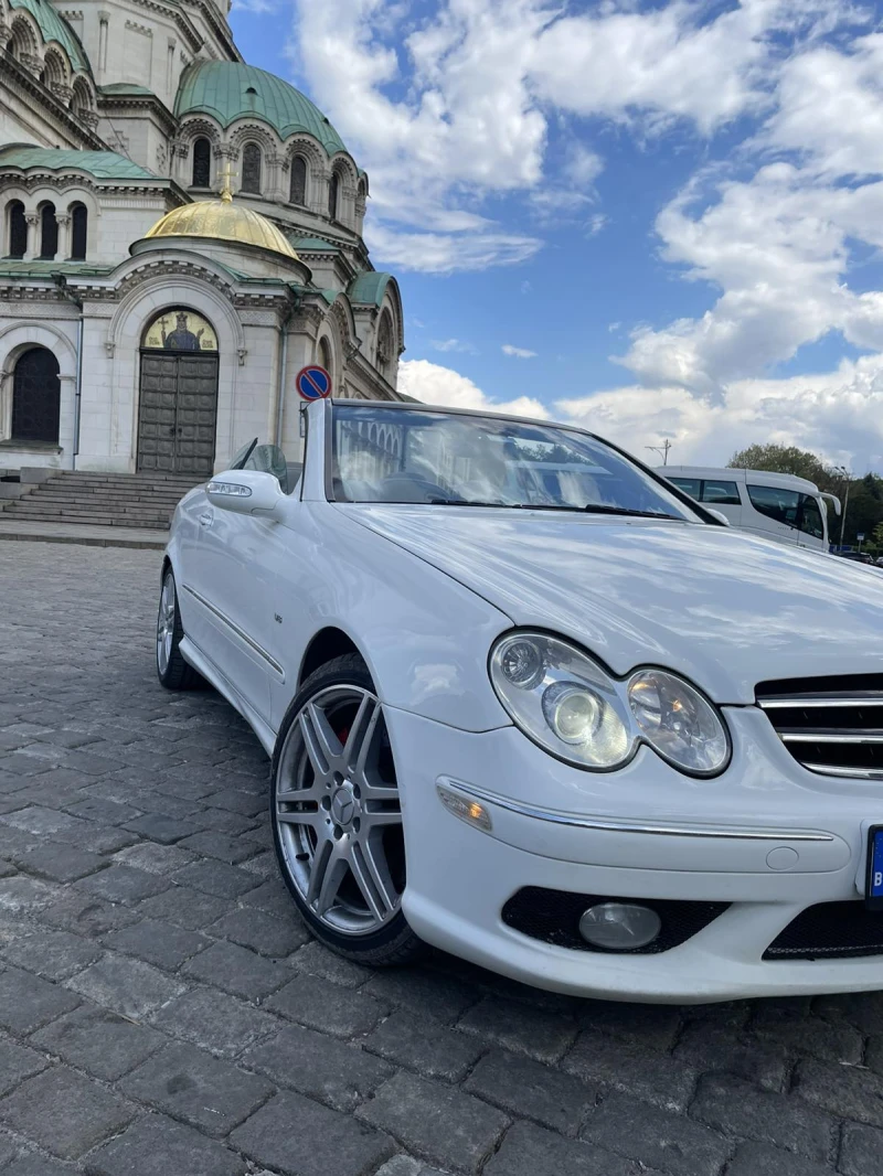 Mercedes-Benz CLK 500 AMG-306ks cabrio, снимка 12 - Автомобили и джипове - 49427092