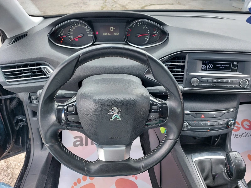 Peugeot 308 1.6HDI  EURO 6/B, снимка 10 - Автомобили и джипове - 50166071