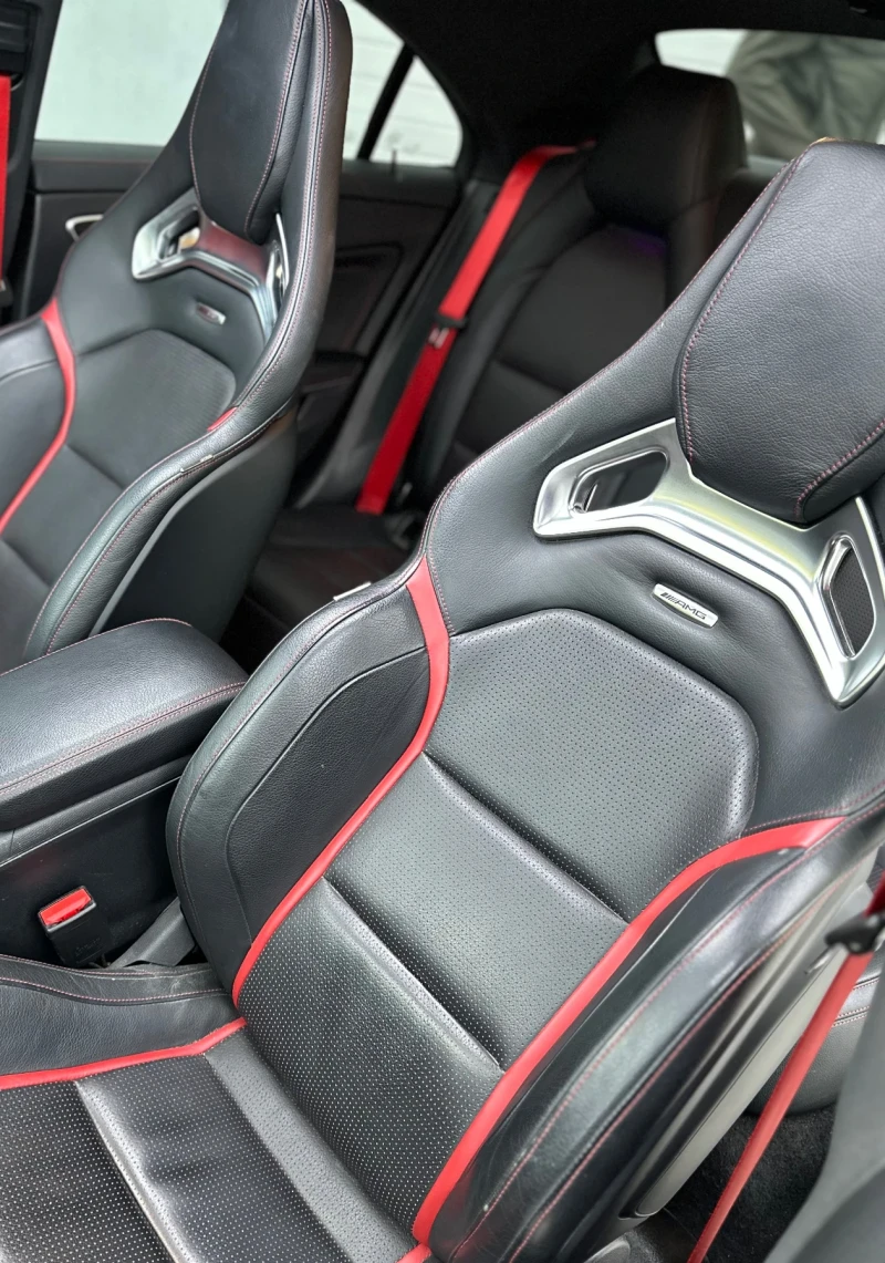 Mercedes-Benz CLA 45 AMG 4Matic YellowArt Edition* Aero* LED* , снимка 8 - Автомобили и джипове - 52554392
