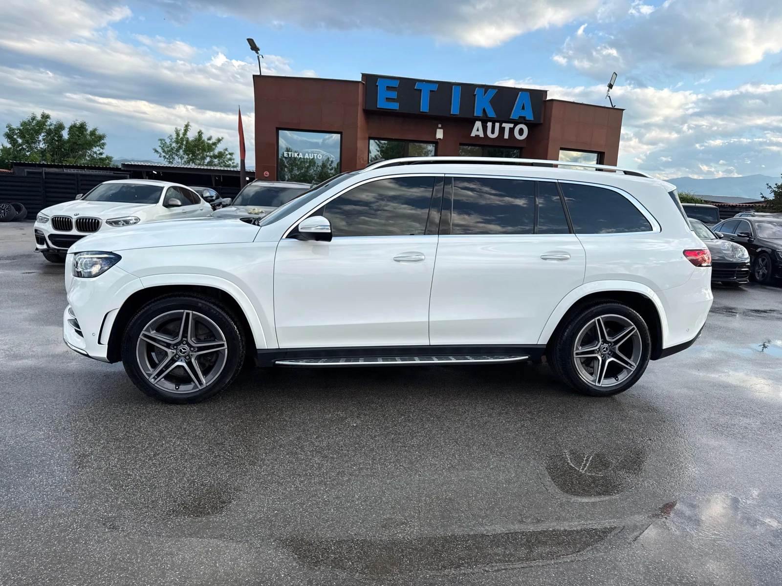 Mercedes-Benz GLS 450 AMG-DISTRONIK-360KAMERI-PANORAMA-BURMESTER-LED-FUL, снимка 4 - Автомобили и джипове - 54588822