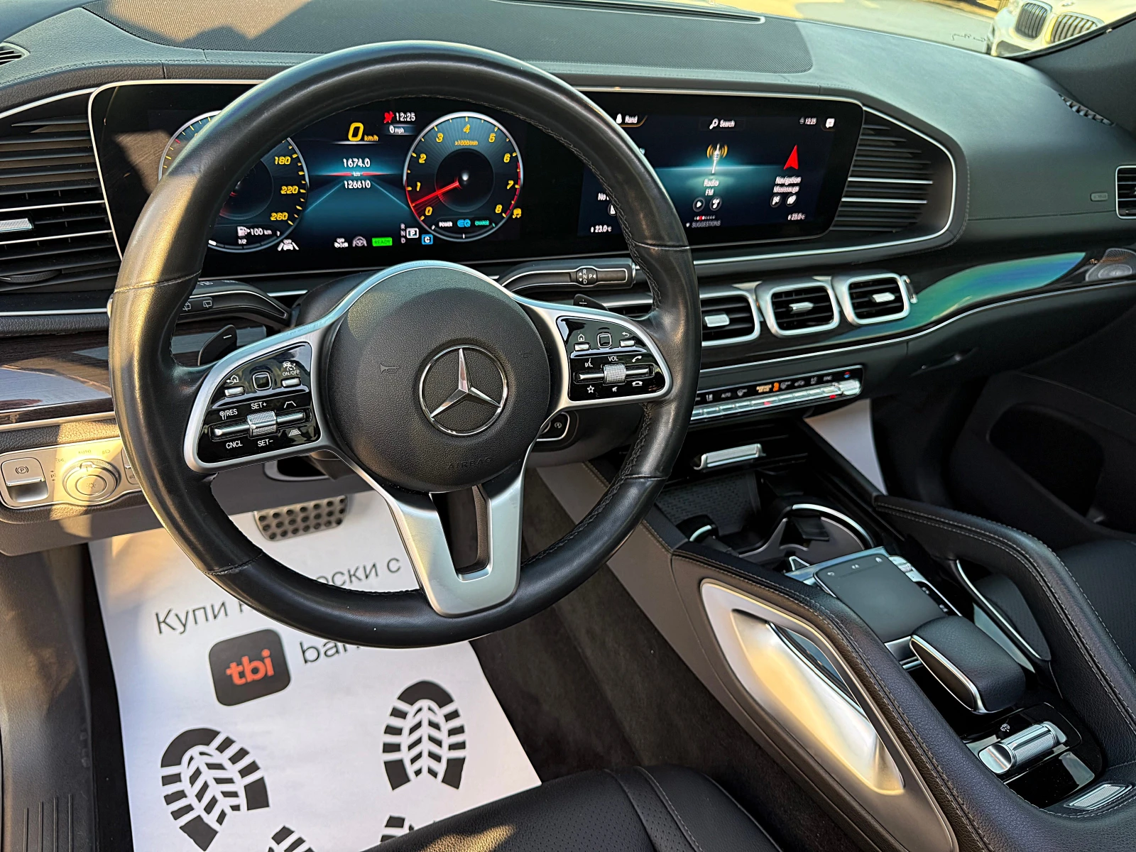 Mercedes-Benz GLS 450 AMG-DISTRONIK-360KAMERI-PANORAMA-BURMESTER-LED-FUL, снимка 10 - Автомобили и джипове - 54588822