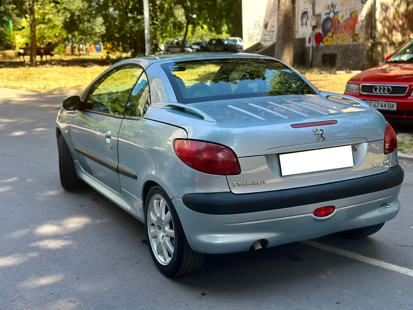 Peugeot 206 Кабрио, снимка 6 - Автомобили и джипове - 55136297