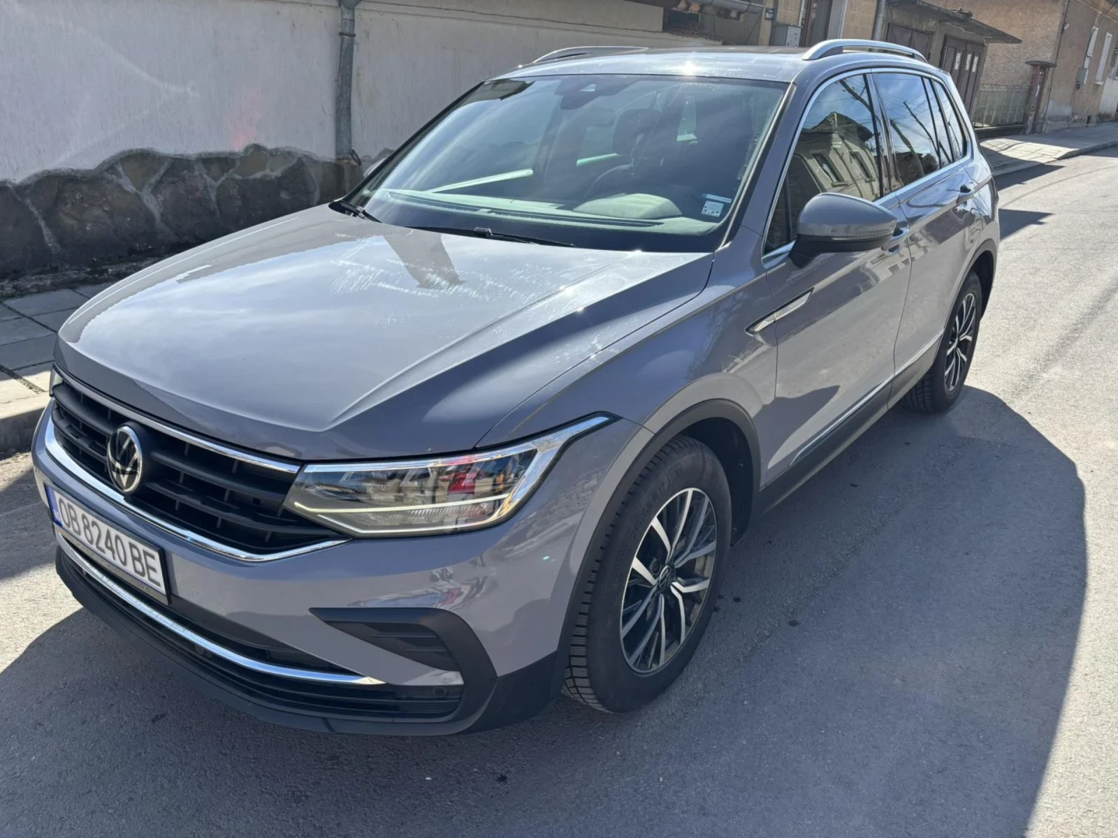 VW Tiguan 2.0TDI* 122* FACE* РЪЧКА* Nardo Grey