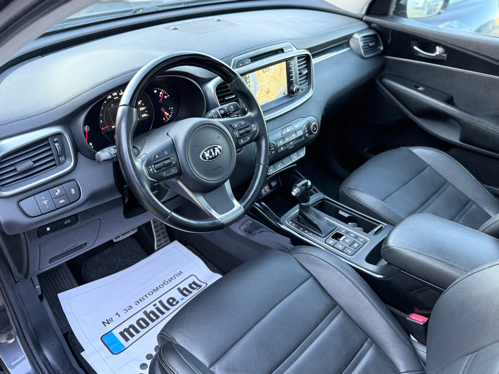 Kia Sorento 2.2CRDI-4WD-PLATINUM-360 CAMERA-ЦВЯТ ГРАФИТ, снимка 5 - Автомобили и джипове - 54598881