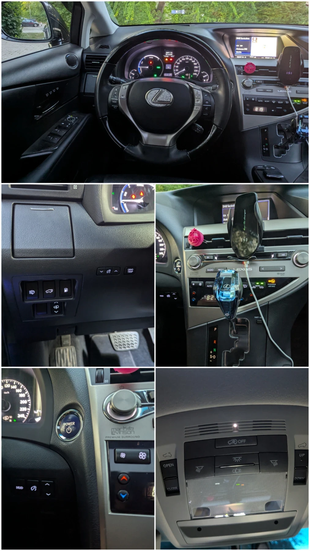 Lexus RX 450h  Luxury Line 4WD , снимка 15 - Автомобили и джипове - 56331532