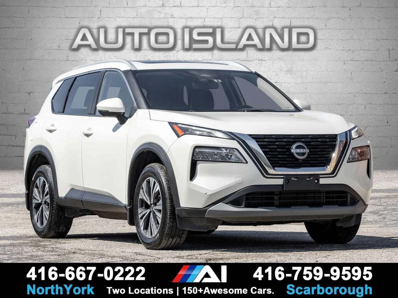 Nissan Rogue AWD SV Moonroof, Camera, Leather