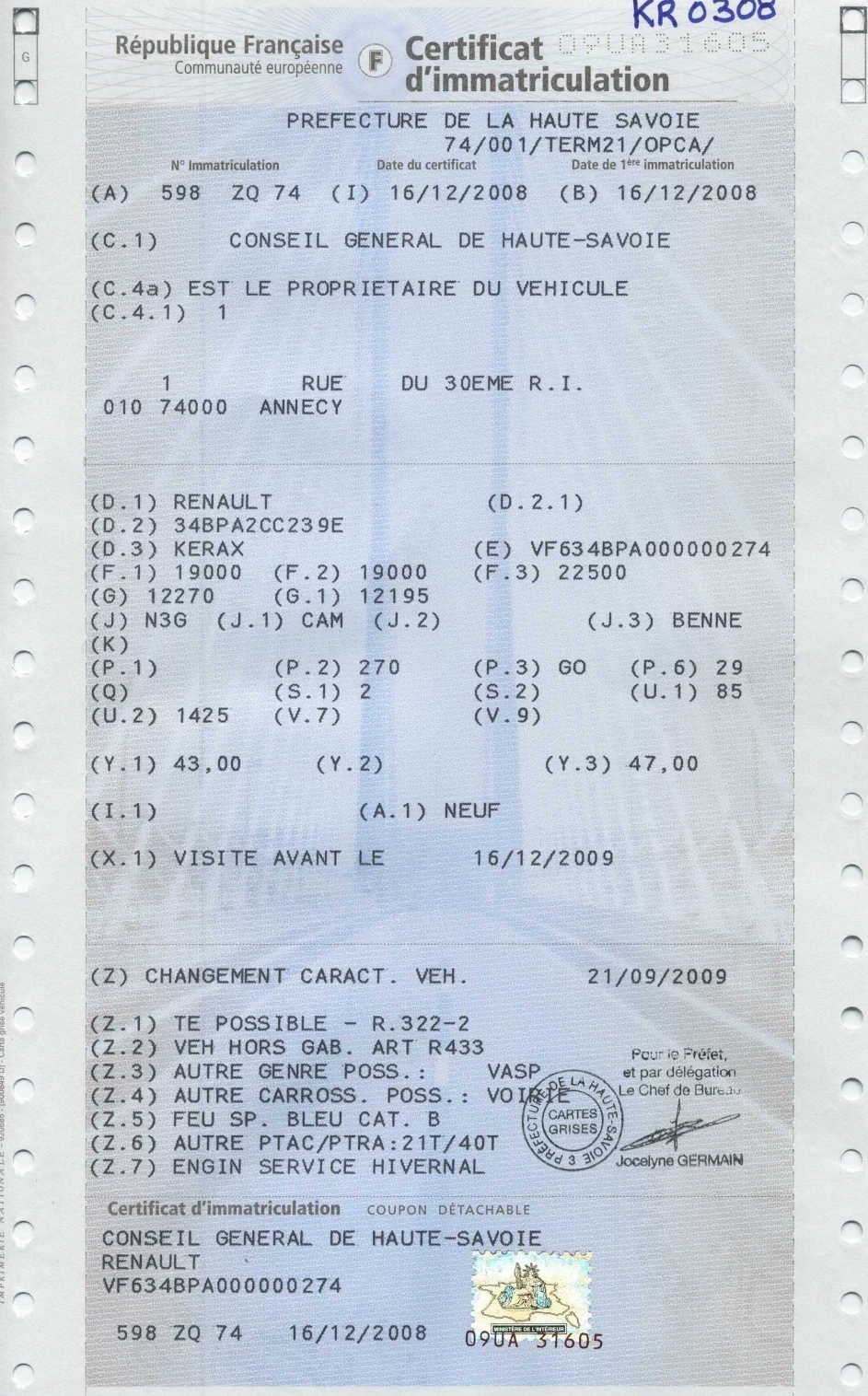 Renault Kerax 370DXI самосвал снегорин 4х4  - изображение 9