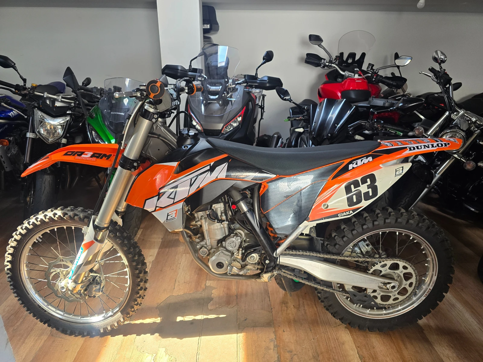 Ktm SX-F 350i- 70 часа от чисто нов!!!!! СЪС СТАРТЕР!!!!!, снимка 1
