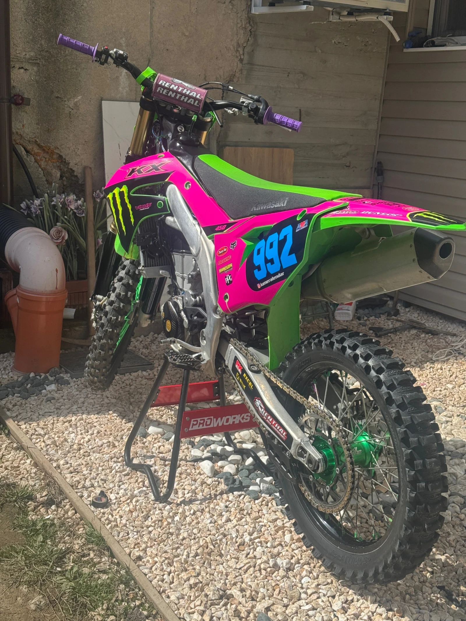 Kawasaki Kx, снимка 5 - Мотоциклети и мототехника - 54240641