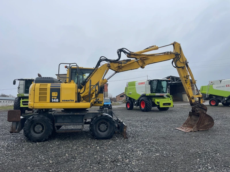 Багер Komatsu PW 148 С 5 УРЕДА ЛИЗИНГ, снимка 8 - Индустриална техника - 48774763