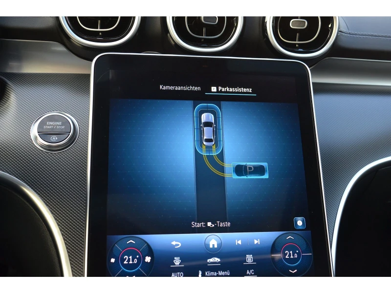 Mercedes-Benz C 220 AMG/200HP/PANO/ADVANTAGE-PLUS/NIGHT/MEMORY//421v, снимка 10 - Автомобили и джипове - 50286870