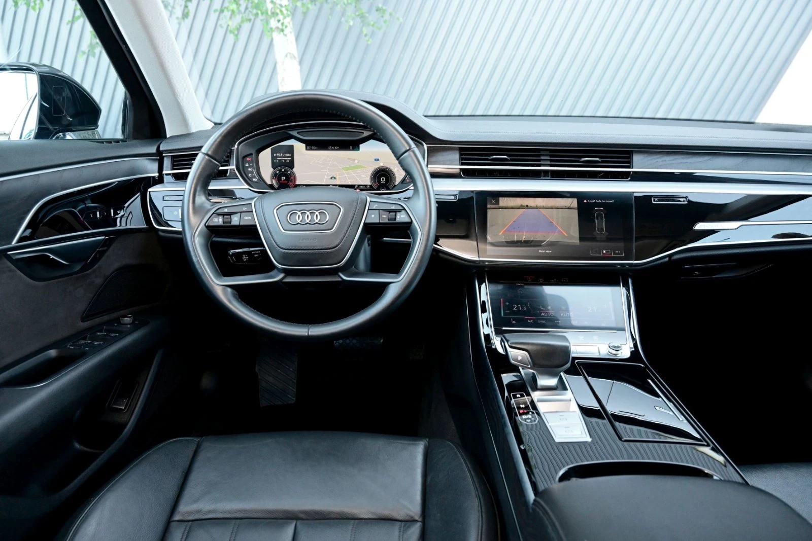 Audi A8 50 TDI* DISTRONIC* MATRIX* SOFT* СЕРВИЗНА ИСТОРИЯ - изображение 9