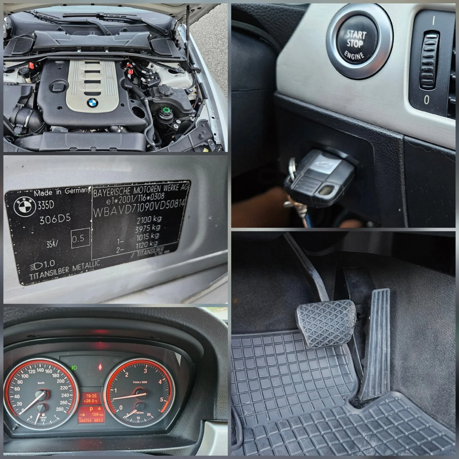 BMW 335 D M-PAKET/AVTOMAT/KOJA/NAVIG/M57 | Mobile.bg   16