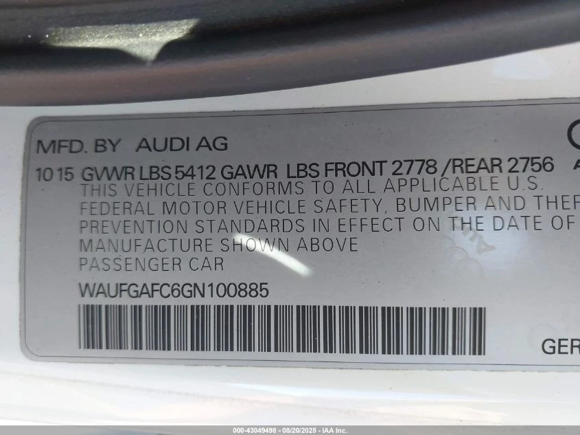 Audi A6 3l 3.0T Premium Plus - изображение 9